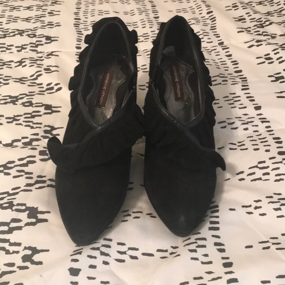 Adrienne Vittadini bootie heels.